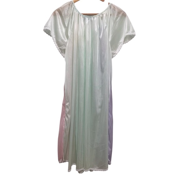GRANADA New York Vintage Babydoll Lace Trim Nightgown Size 2X - Picture 2 of 7